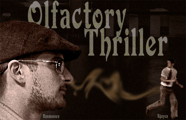Olfactory Thriller Movie Poster stink lines